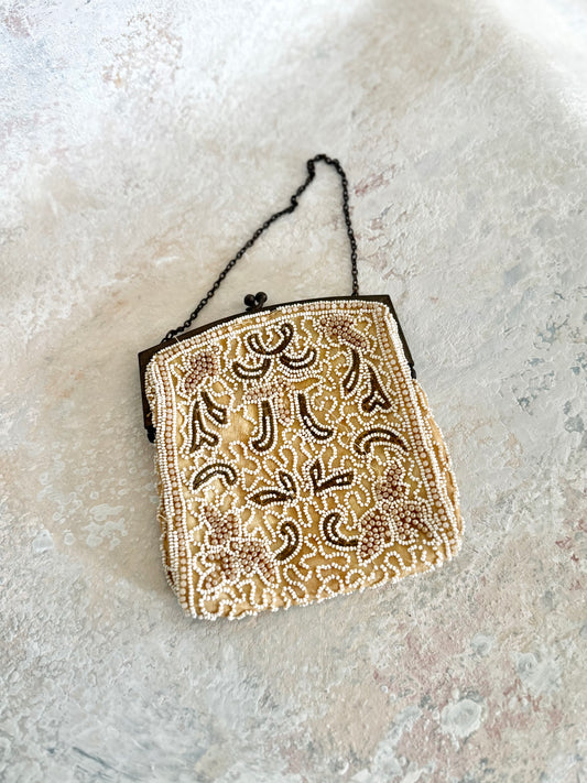 Handbag 1920s Beaded Purse