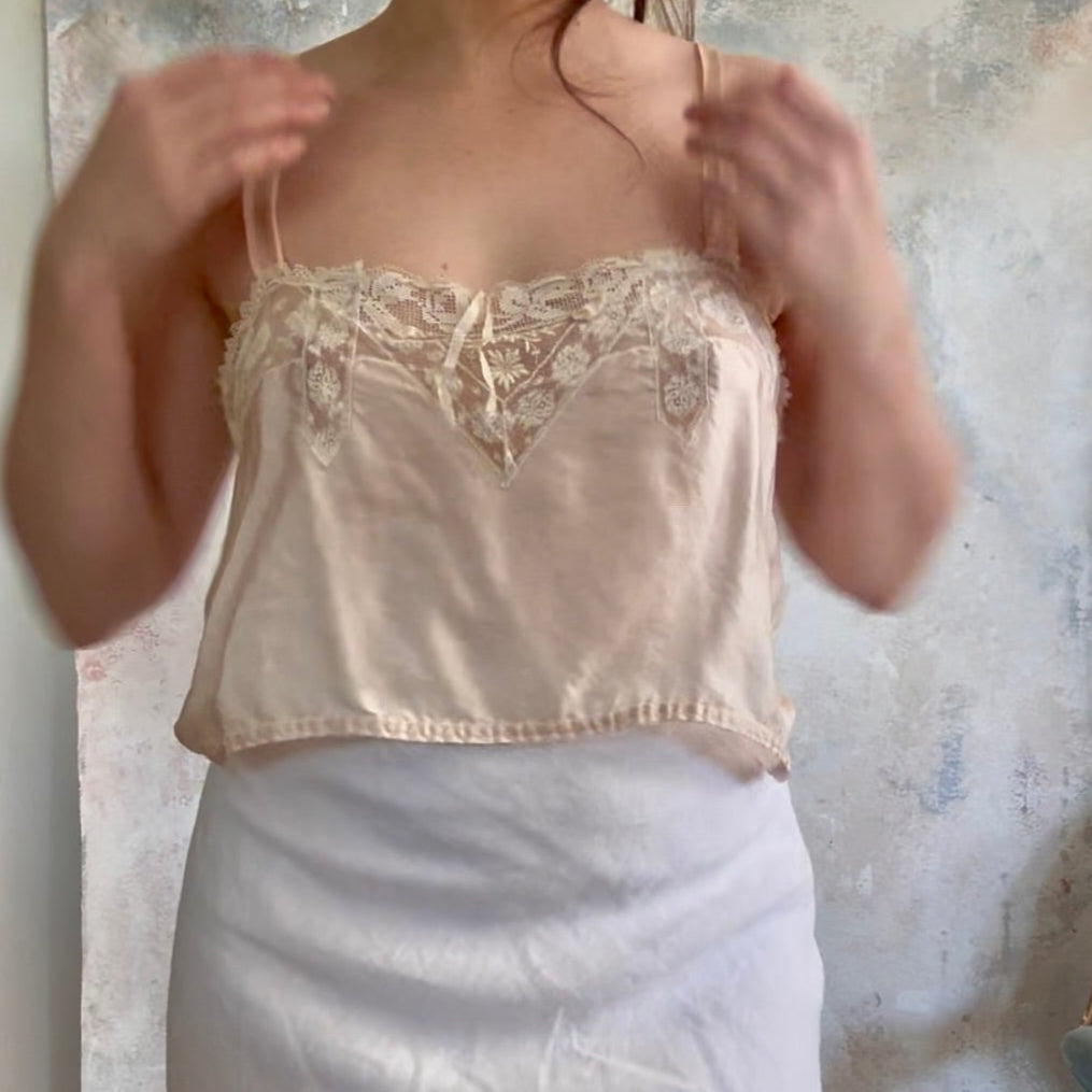 Top Antique Silk Camisole