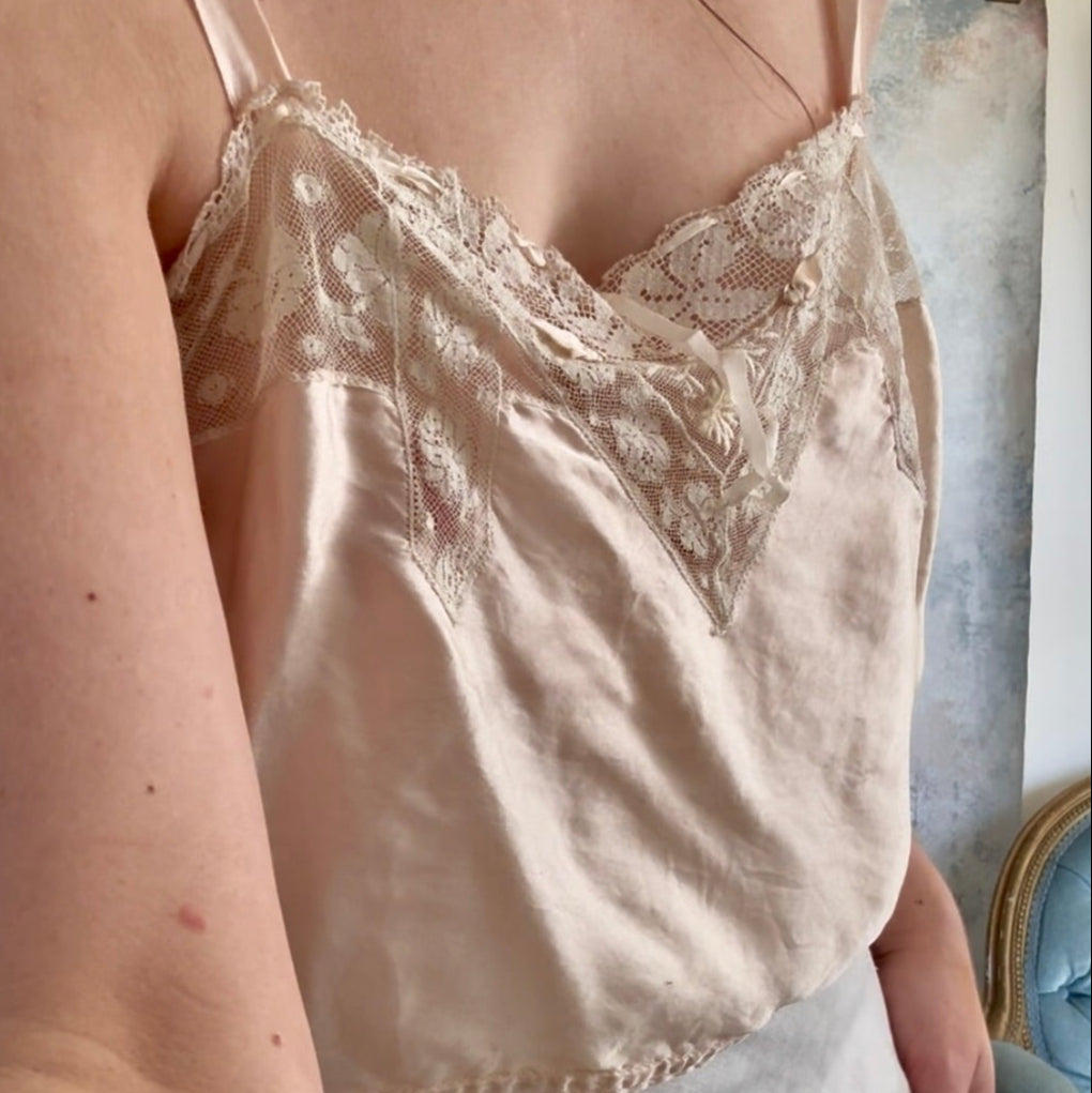 Top Antique Silk Camisole