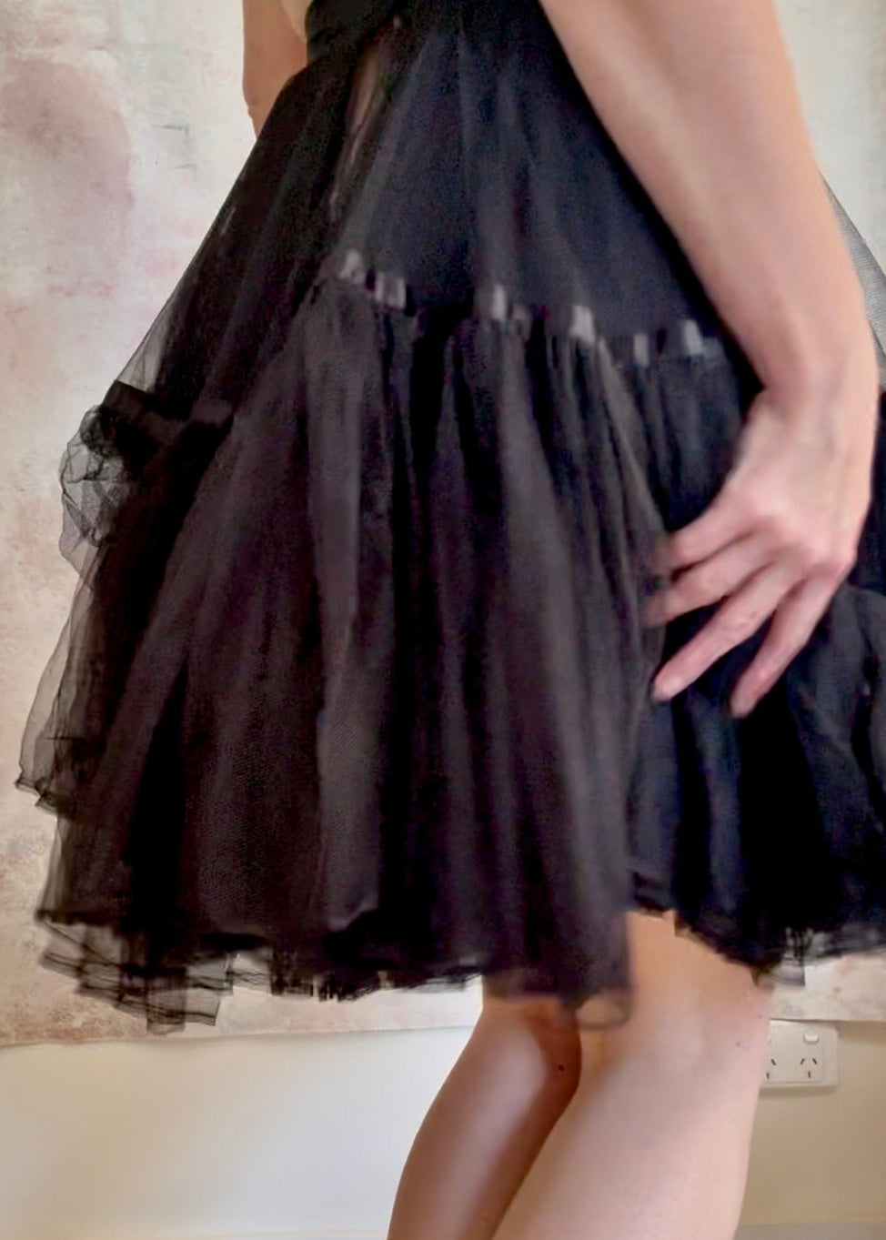 Skirt Vintage Black Tutu