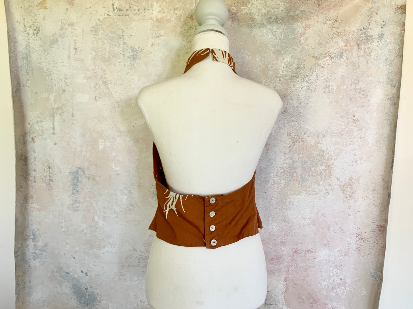 1930s French Halter Top