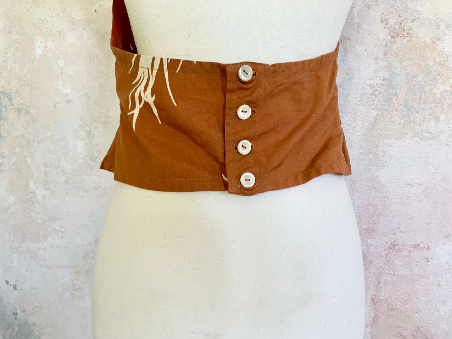 1930s French Halter Top