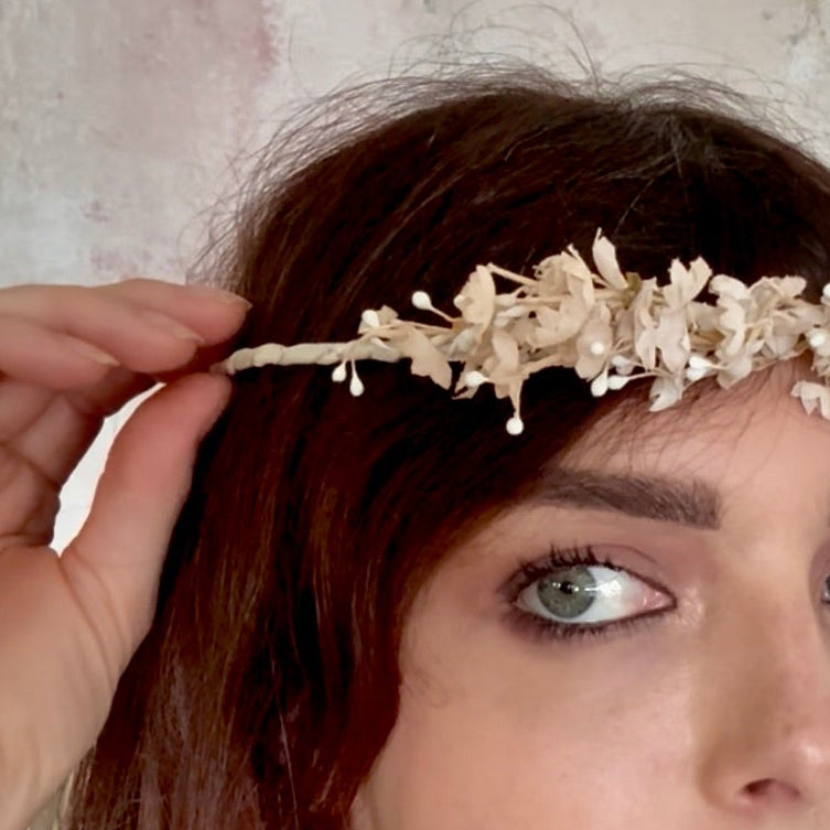 Headpiece Antique Upcycled Bridal Crown