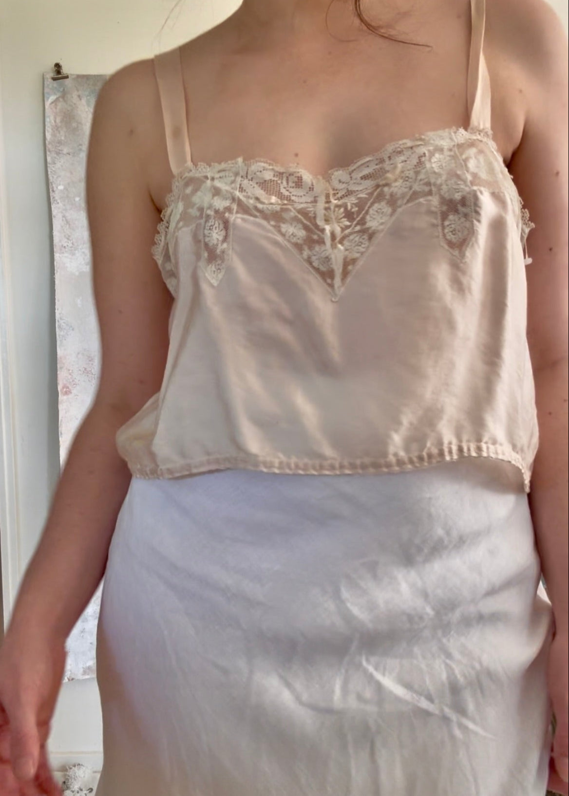 Top Antique Silk Camisole