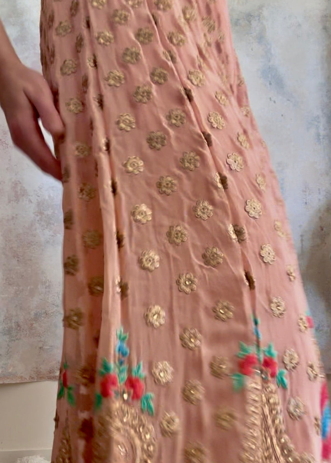 Trouser Indian Sari Palazzo Flares